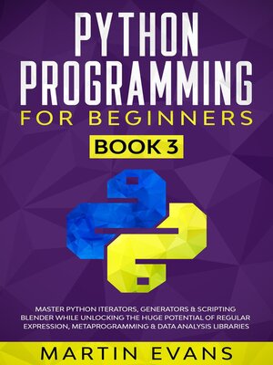 cover image of Python Programming for Beginners--Book 3